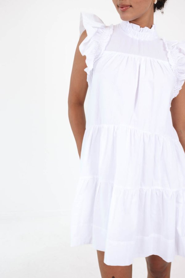 Marshmallow Dreams Dress - White Online Sale