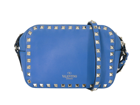 Rockstud Small Blue Crossbody Bag Online Hot Sale