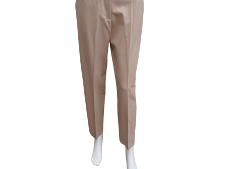 Tan Wool Classic Trousers Hot on Sale