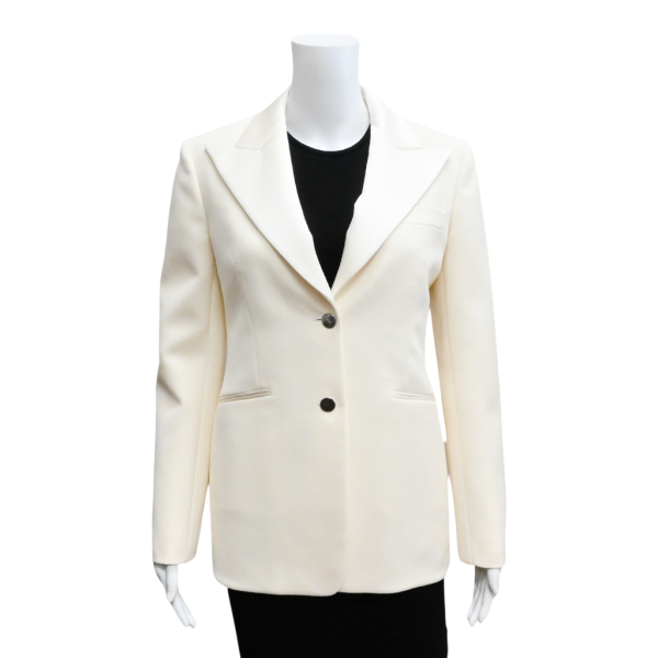 Ivory Wool Blazer Sale