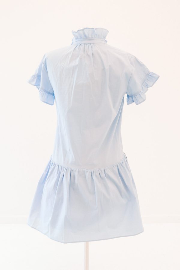 Powder Up Dress - Blue on Sale