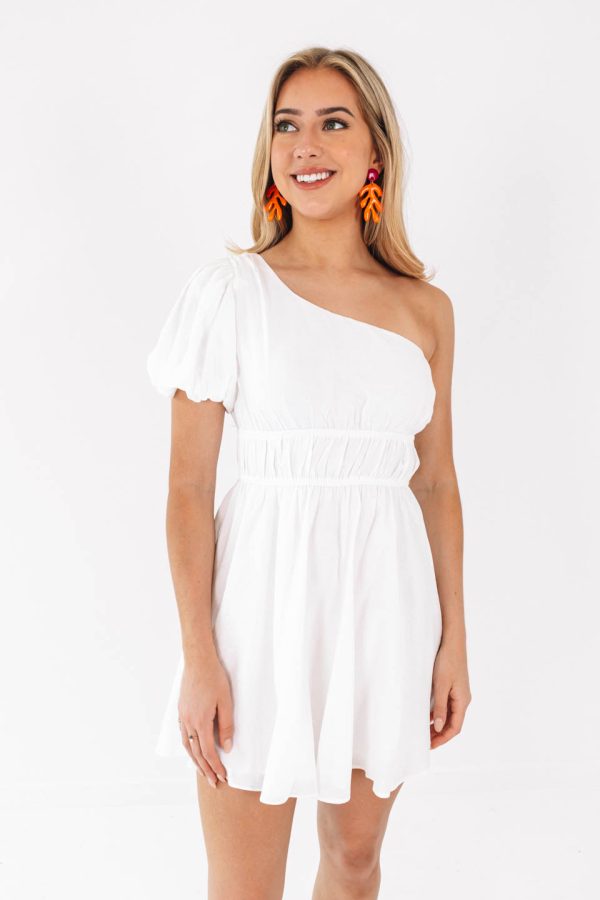 Best Coast Dress - White For Discount