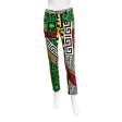 Multicolored Greek Puzzle Pants Online