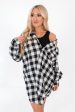 Fall Fireside Dress - Black Taupe Online Hot Sale