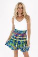 Back in Barbados Skirt - Blue Cheap