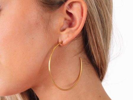 Allison Hoop Earrings - Gold Online now