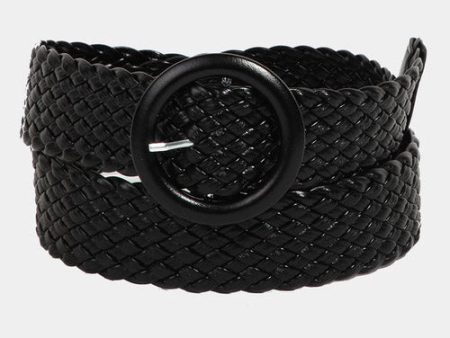 Braided Belt  - Black Cheap