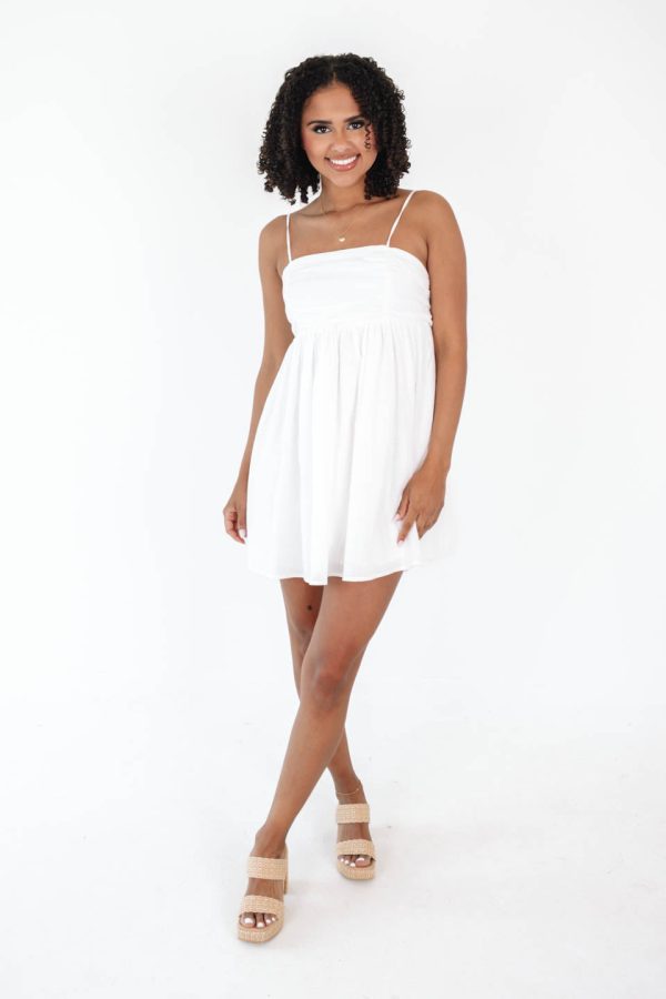 It s A Date Dress - White Online Sale