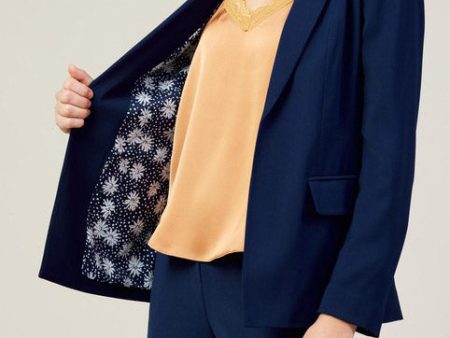 Scarlett Blazer - Navy Hot on Sale