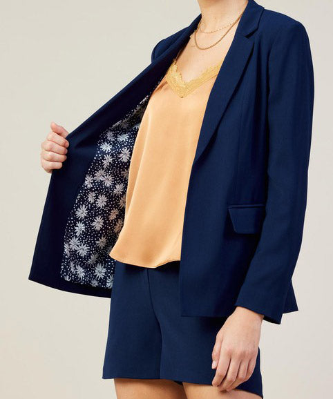 Scarlett Blazer - Navy Hot on Sale