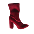 Faris Velvet Stretch Boots on Sale