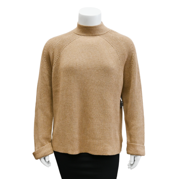 Angel Caramel Melange Knit Sweater on Sale