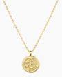 Gorjana Anchor Coin Necklace - Gold Sale