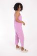 Travel Light Jumpsuit - Pink For Cheap