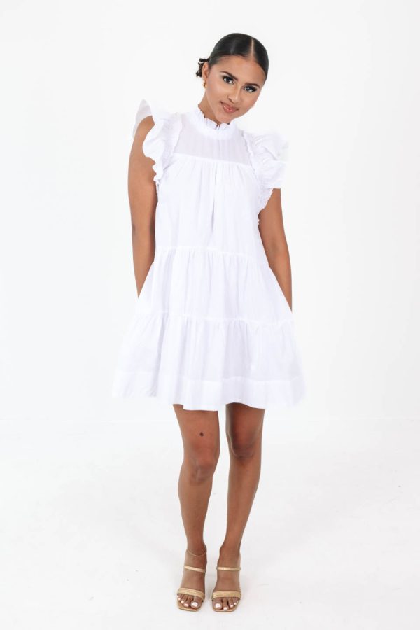 Marshmallow Dreams Dress - White Online Sale