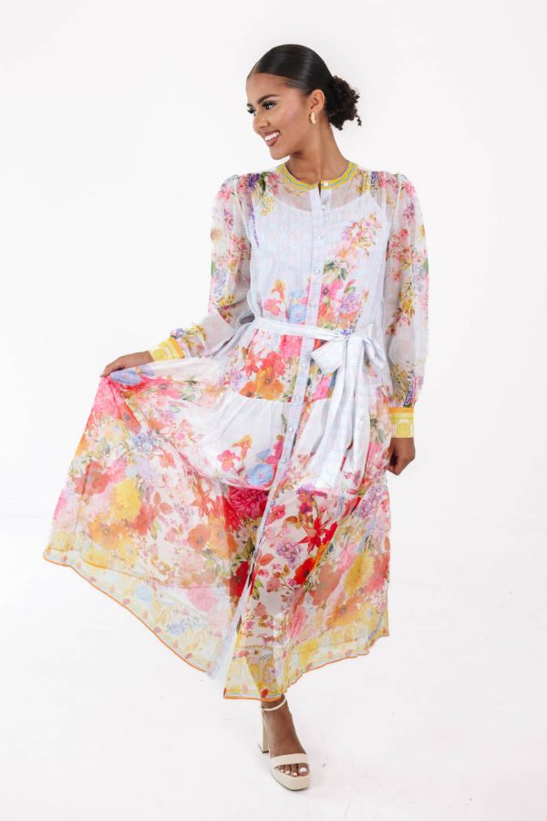 Kentucky Derby Midi Dress - Multi For Discount