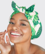 Luxury Shower Cap - Blush Dot, Palm Print OR Stripes Online Hot Sale