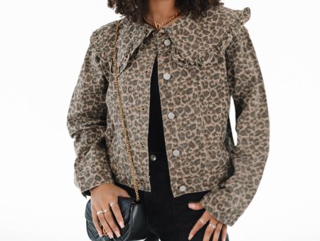 Fierce For Fall Jacket - Leopard For Sale