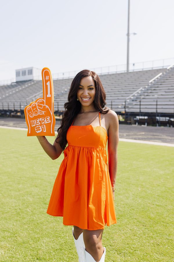 Get Loud Dress - Orange on Sale