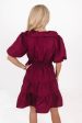 Babe In Burgundy Dress - Burgundy For Sale