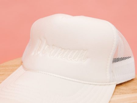 Norman White Out Hat - White Online now