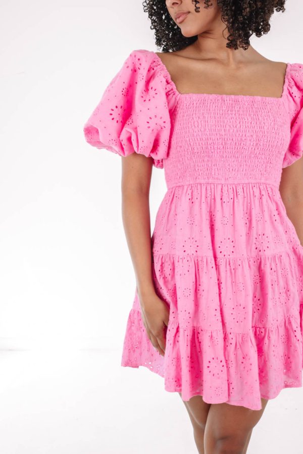 Nice in Nantucket Dress - Pink Online now