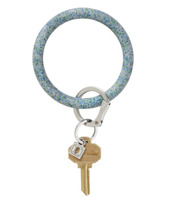 Big O Key Ring Silicone - Blue Frost Online Hot Sale