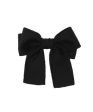 Double Bow Hair Clip - Black on Sale