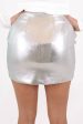 Take You There Skirt - Silver Cheap