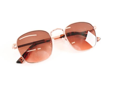 Bright Lights Sunnies - Brown on Sale