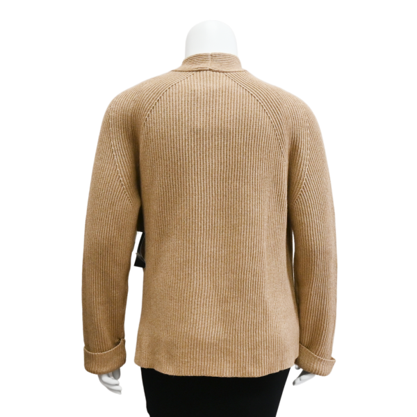 Angel Caramel Melange Knit Sweater on Sale