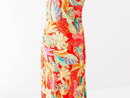 Bahama Mama Midi Dress - Multi on Sale