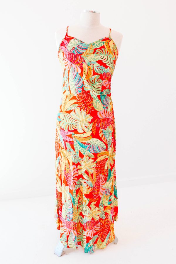 Bahama Mama Midi Dress - Multi on Sale