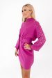 I Meant It Dress - Magenta on Sale