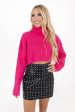 Major Attitude Sweater - Super Pink on Sale