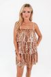 Steal The Scene Dress - Gold Champagne Supply