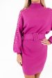 I Meant It Dress - Magenta on Sale