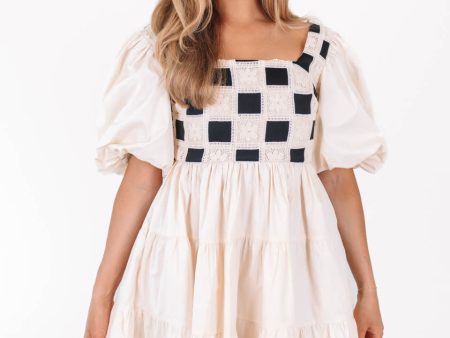 It Takes Two Dress - Cream Online now