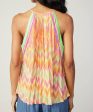 Boho Halter Neck Top - Orange Multi - FINAL SALE Hot on Sale