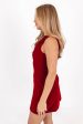 Holiday Happy Hour Dress - Red Online now