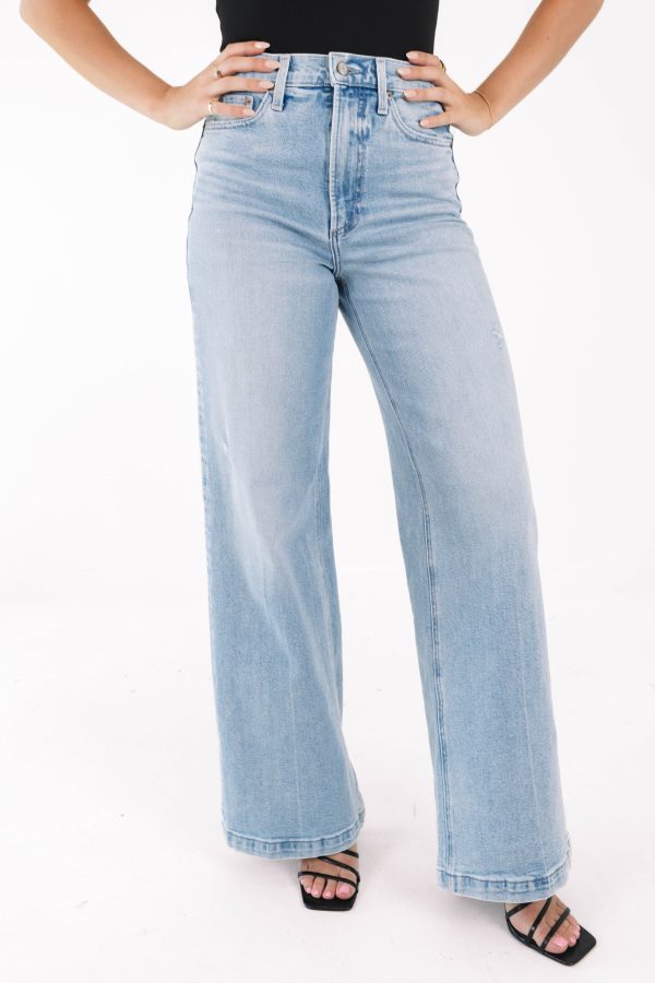 Pistola Lana High Rise Ultra Wide Leg Jean - Chalet on Sale