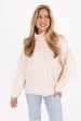 Clock Strikes Midnight Sweater - Cream For Discount