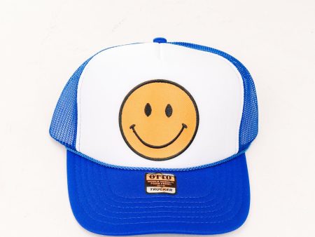 Smiles For Miles Hat - Blue White Supply