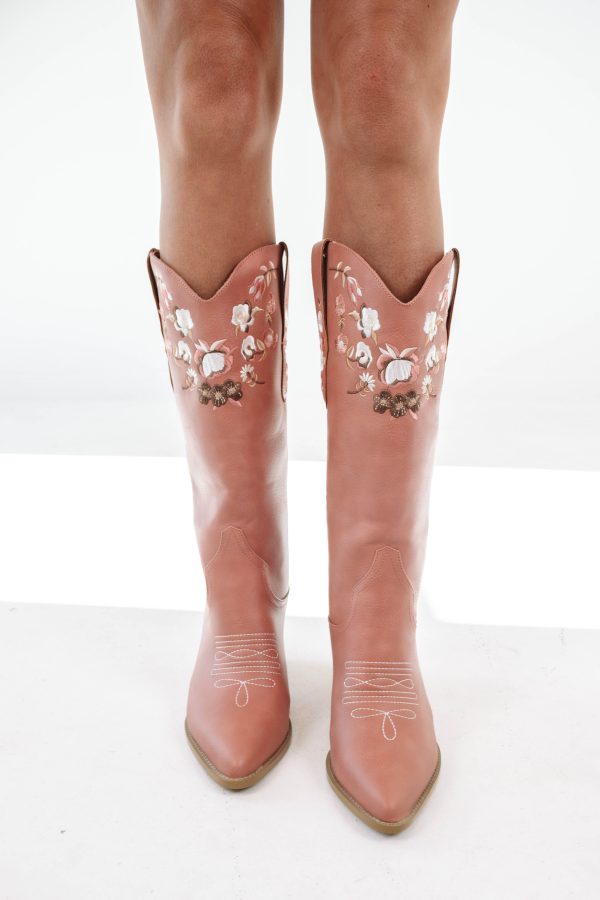 Billini Francia Boots - Burnished Rose Hot on Sale