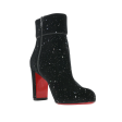 Moulamax Velvet Glitter Booties Online Sale