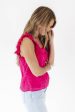 Turn It Around Top - Fuchsia Online