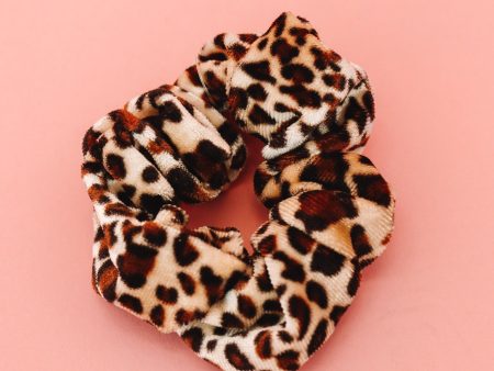 Cheetahlicious Scrunchie - Beige Cheap