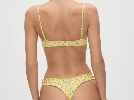 Dalton Floral Micro Bikini Bottom Online Sale