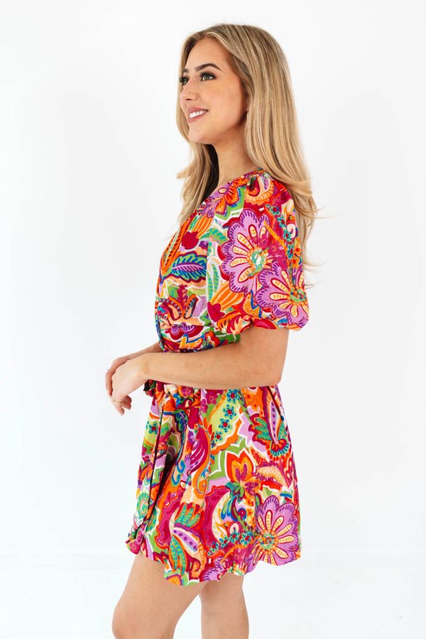 Adore Me Dress - Multi Hot on Sale