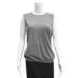 Cashmere Grey Sleeveless Top For Sale